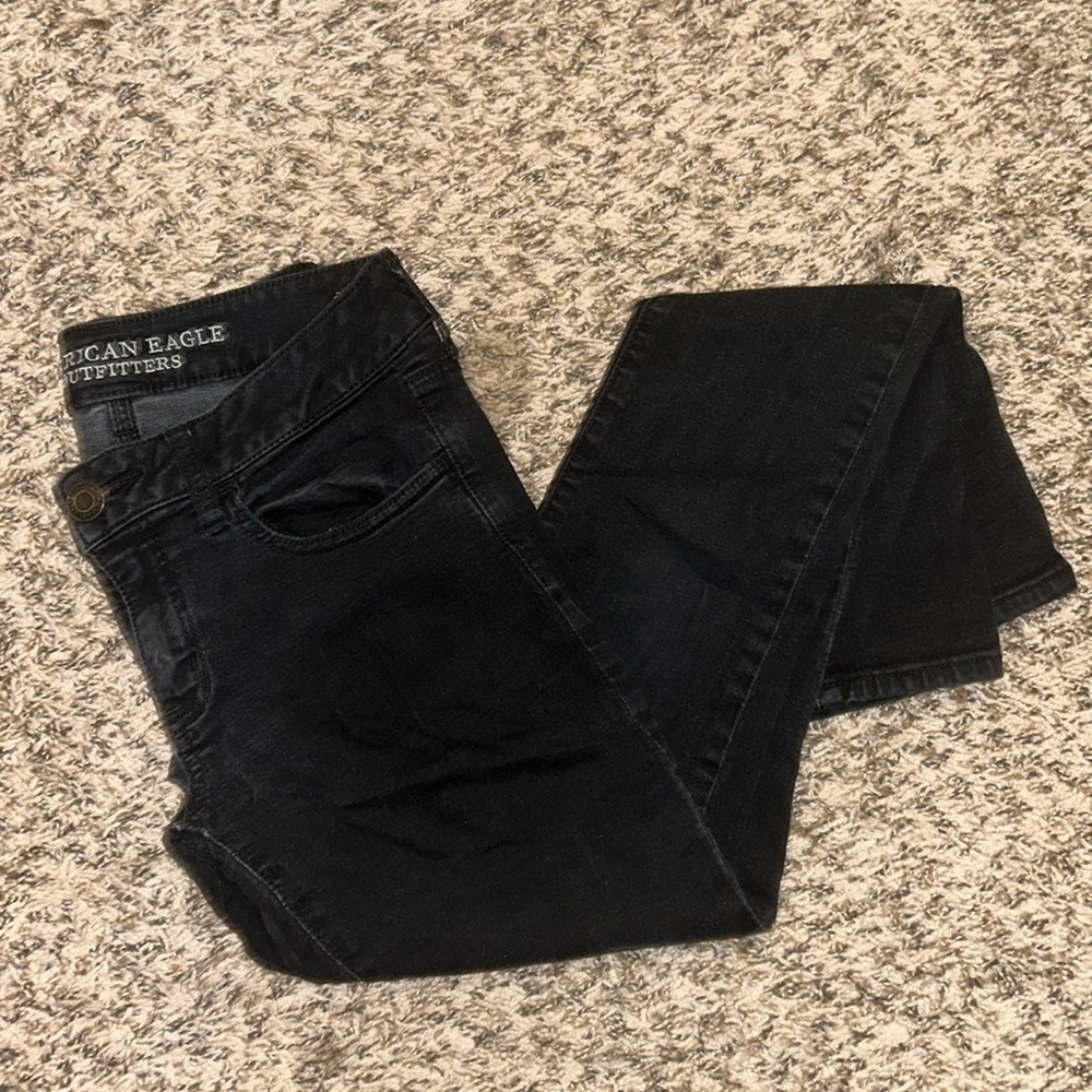 Black American Eagle Jeggings